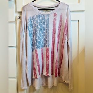 American Flag Sweater